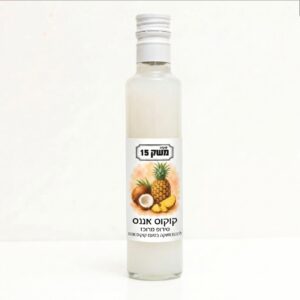 סירופ מרוכז להכנת משקה בטעם קוקוס אננס 250 מ"ל